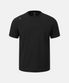 듀얼리스 우븐 반팔 티셔츠 블랙 SR121DTS31