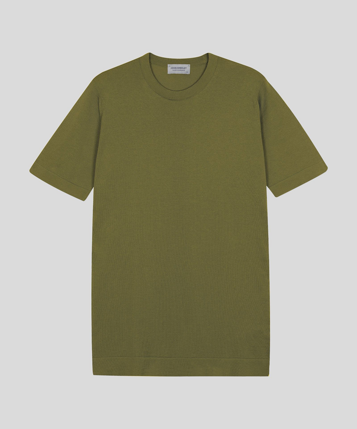 존 스메들리(JOHN SMEDLEY) LORCA Sea Island Cotton Round T-Shirt Seasonal 11 Colors