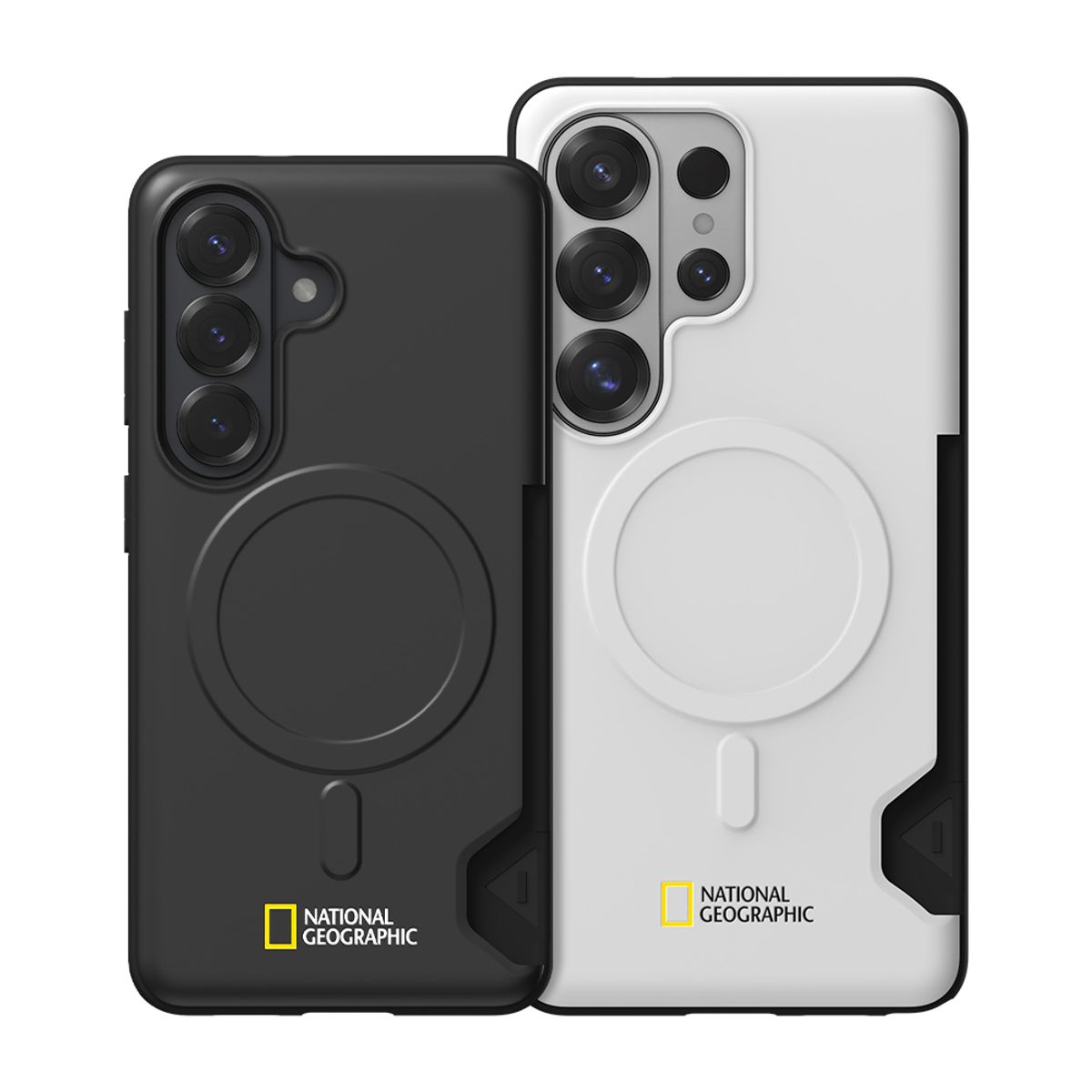 내셔널지오그래픽 모바일(NATIONAL GEOGRAPHIC MOBILE) 갤럭시S26 시리즈 마그네틱 카드 포켓 범퍼 케이스