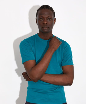 LORCA Sea Island Cotton Round T-Shirt Heritage Two 13 Colors