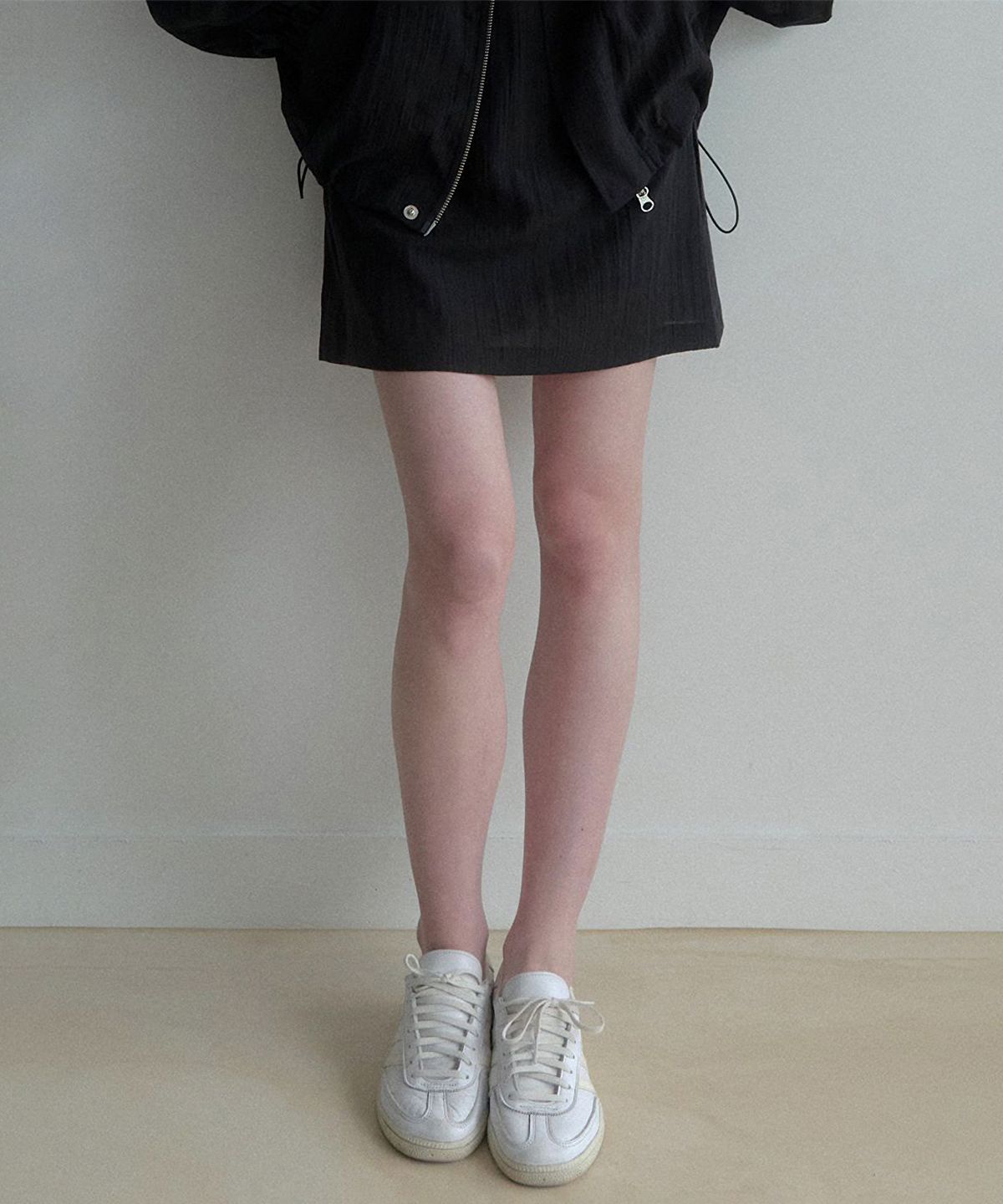 르나브(LENAV) esy rainy skirt (블랙)