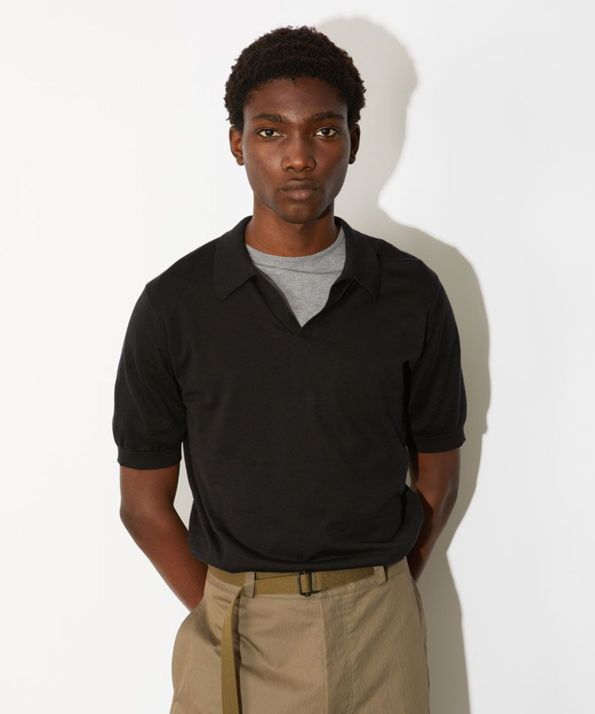 존 스메들리(JOHN SMEDLEY) NOAH Sea Island Cotton Polo Shirt Core 10 Colors