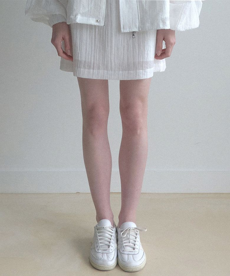 esy rainy skirt (화이트)