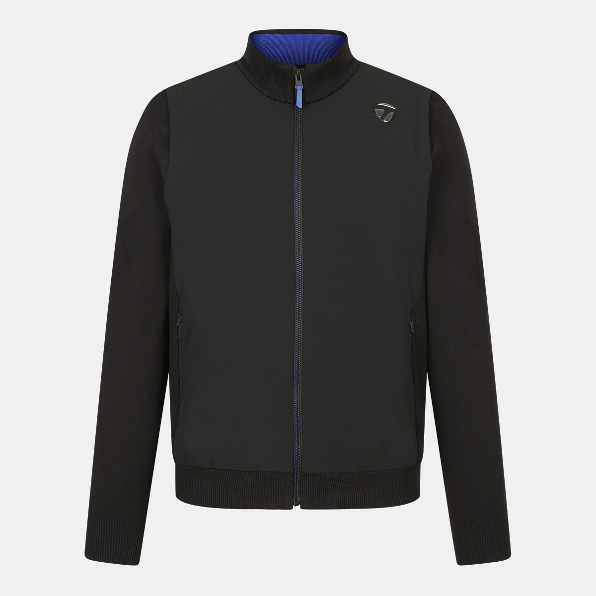 테일러메이드 어패럴(TAYLORMADE APPAREL) 26SS 남성 우븐 하이브리드 집업 니트 가디건 TS6-11HG21-199