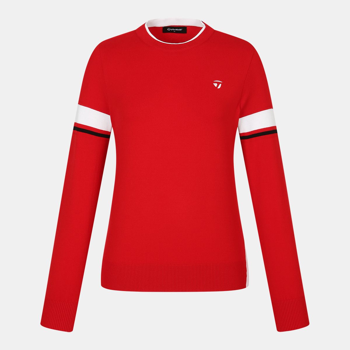 테일러메이드 어패럴(TAYLORMADE APPAREL) 26SS 여성 배색 포인트 니트 TS6-52HG22-500
