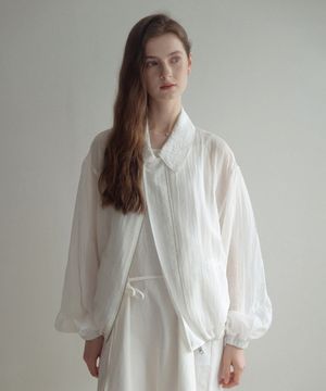 esy kara summer wind Jacket (화이트)