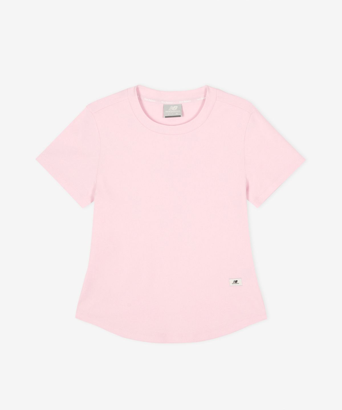 뉴발란스(NEW BALANCE) NBNEG2W432 / WOMEN 에센셜 핏티드 반팔티  (PINK)