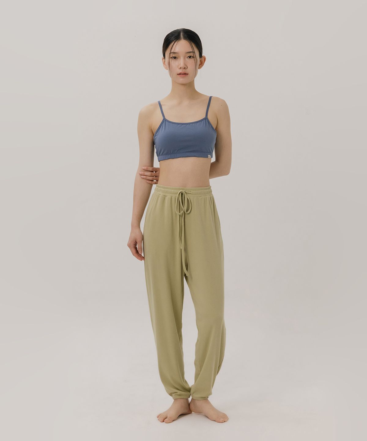 소함소함(SOHAMSOHAM) Rib jogger pants_3colors