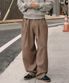 Deep One Tuck Sweat Pants [Vintage Brown]