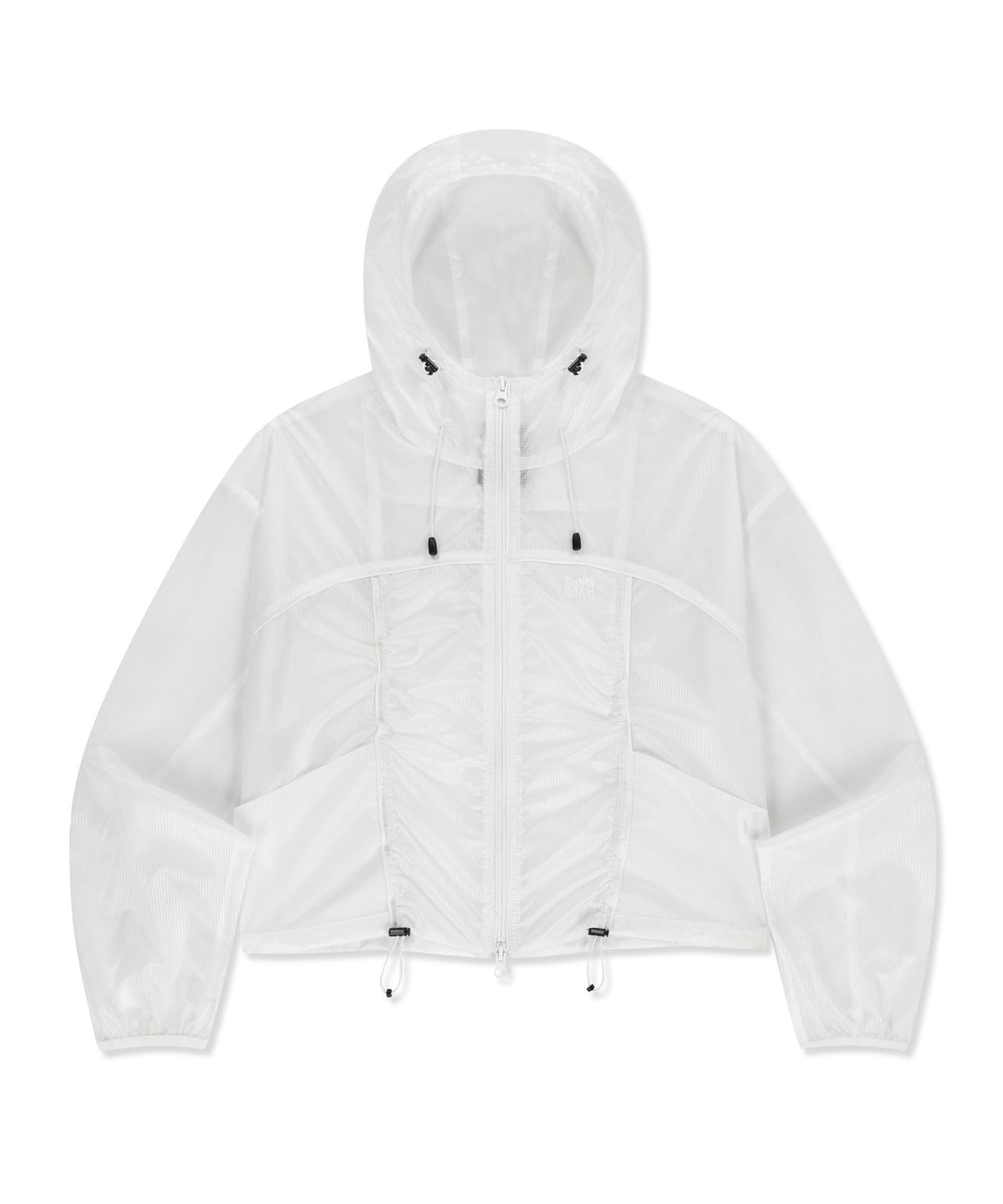 브라운브레스(BROWNBREATH) W SHRRING LIGHT WINDBREAKER - WHITE
