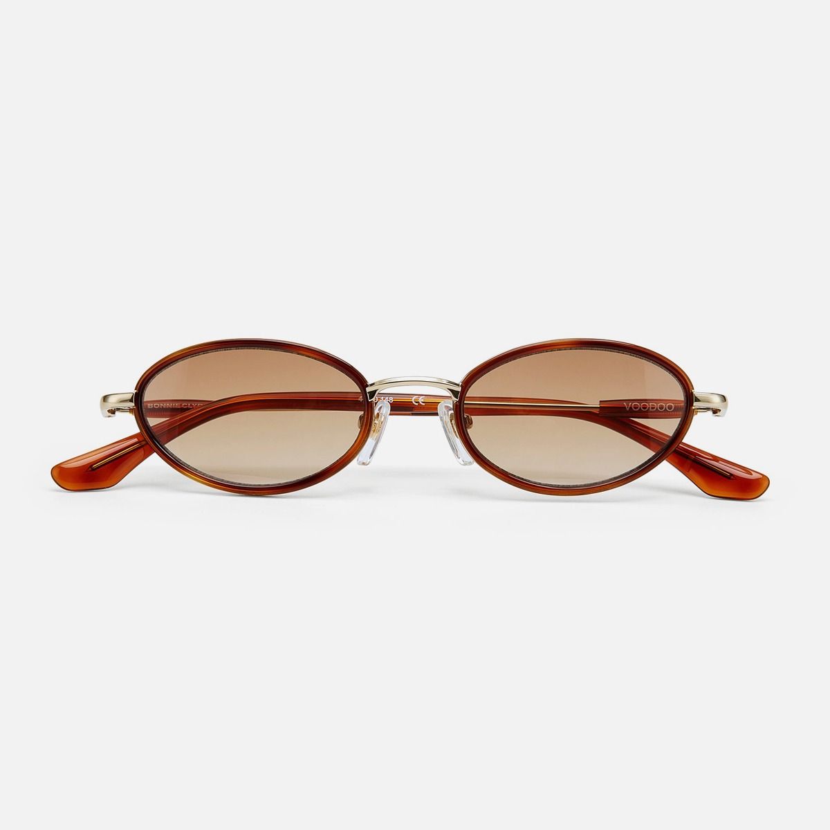 보니 클라이드(BONNIE CLYDE) 부두 Voodoo Gold Tortoise & Brown Gradient