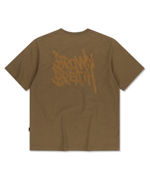 TAG TEE - BROWN