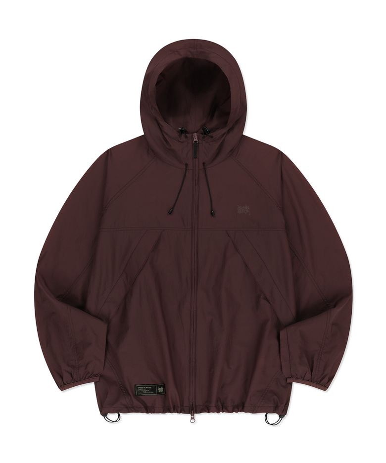 TAG LIGHT WINDBREAKER - BURGUNDY