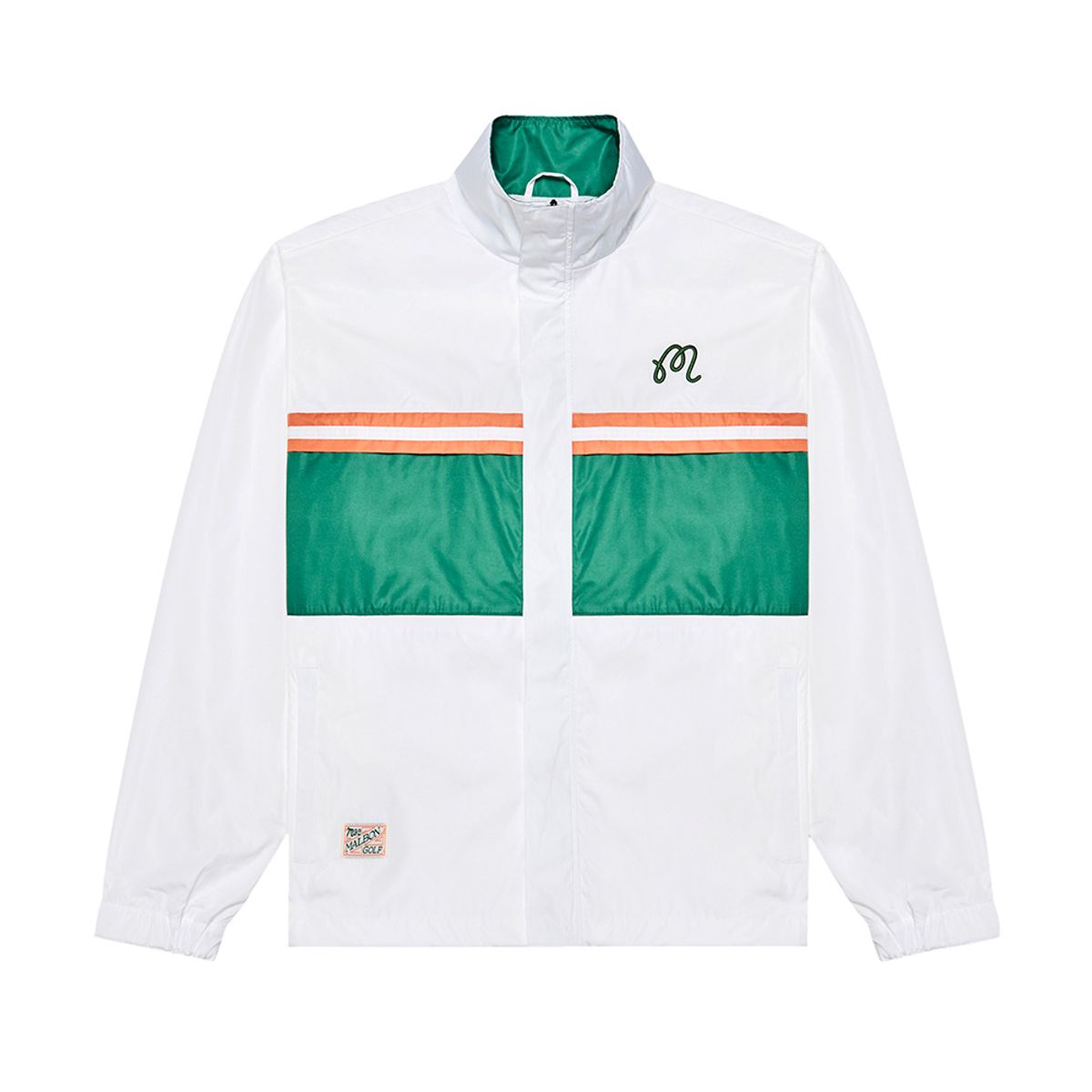 말본 골프(MALBON GOLF) [VACATION CLUB] 코스탄조 윈드브레이커 WHITE (MAN)