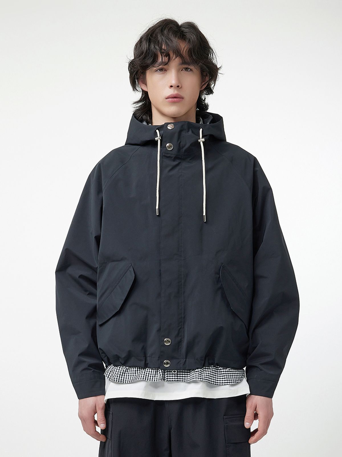 헌터(HUNTER) [MEN] 오리지날 이지 웨더 자켓 - 블랙 HEM0001AJZBLK