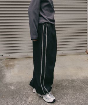 트랙 스웨트 팬츠 [블랙]
