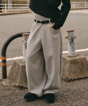 도킹 스웨트 팬츠 [멜란지 그레이]