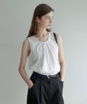 esy shirring blouse (화이트)