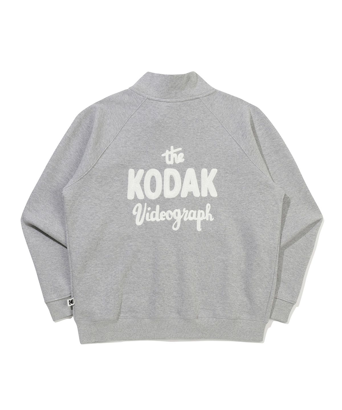 코닥(KODAK) RGB 트랙 집업 자켓 MELANGE GREY