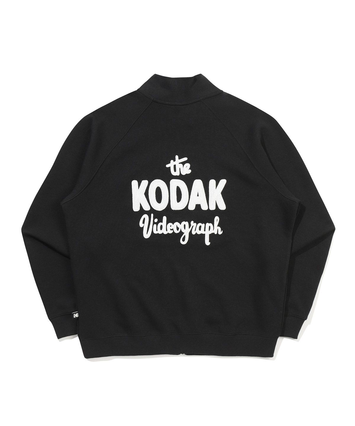 코닥(KODAK) RGB 트랙 집업 자켓 BLACK