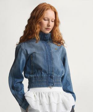 데님 트랙탑 KE1072