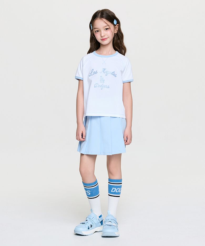 스포티브 애슬레저 링거 티셔츠세트(여아) LA (L.Blue)