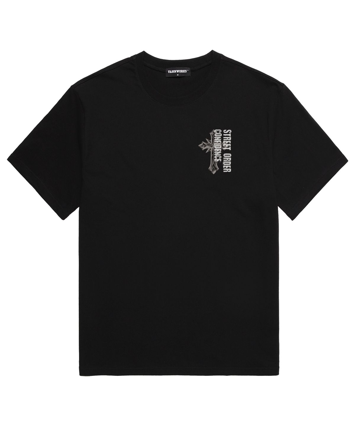 밴웍스(VANNWORKS) MINI CONFIDENCE 반팔 티셔츠 (VS0134) 블랙