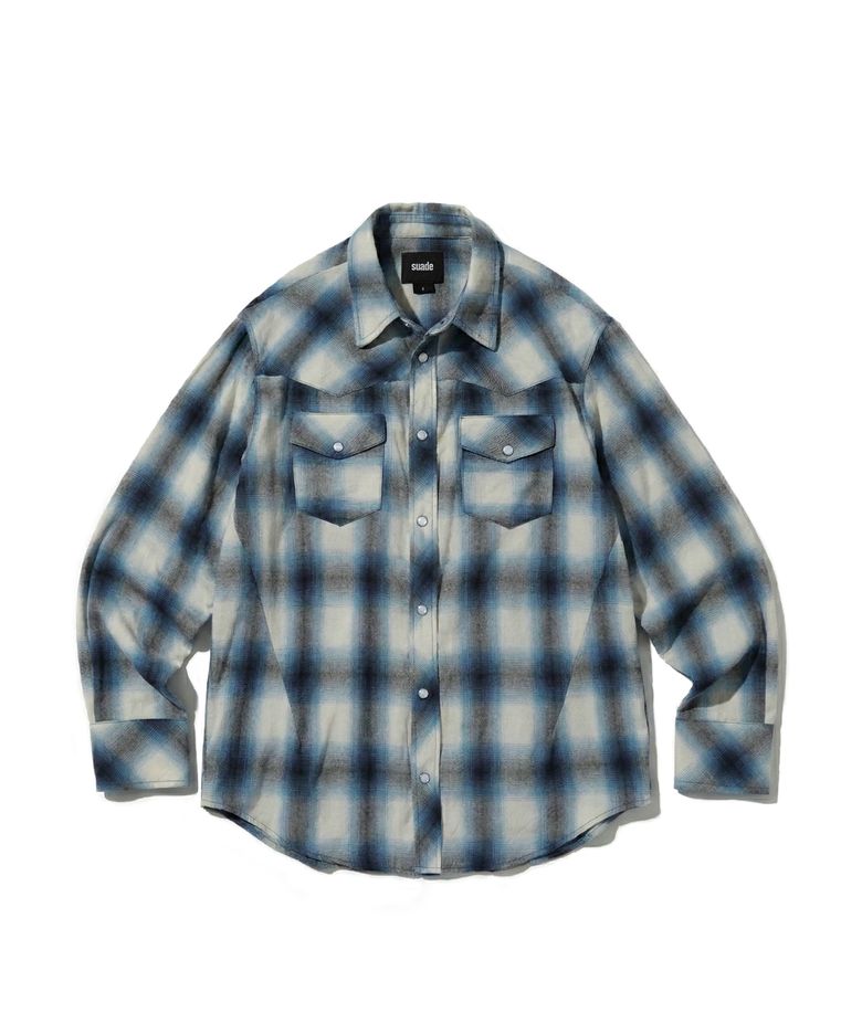 WESTERN SHIRT [BLUE]