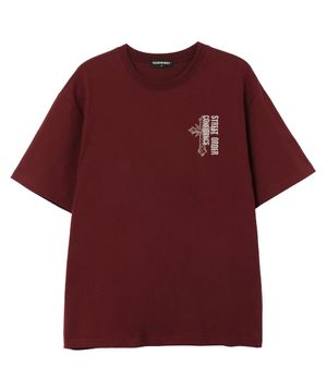 MINI CONFIDENCE 반팔 티셔츠 (VS0134) 버건디