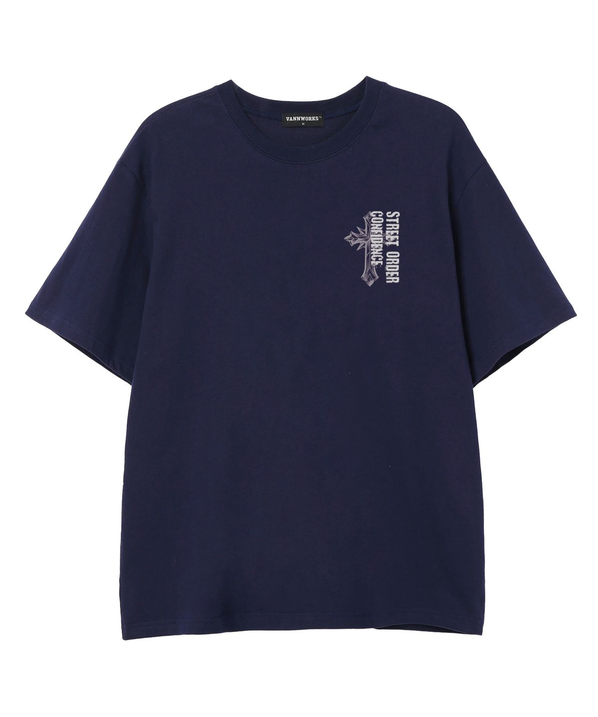 밴웍스(VANNWORKS) MINI CONFIDENCE 반팔 티셔츠 (VS0134) 네이비