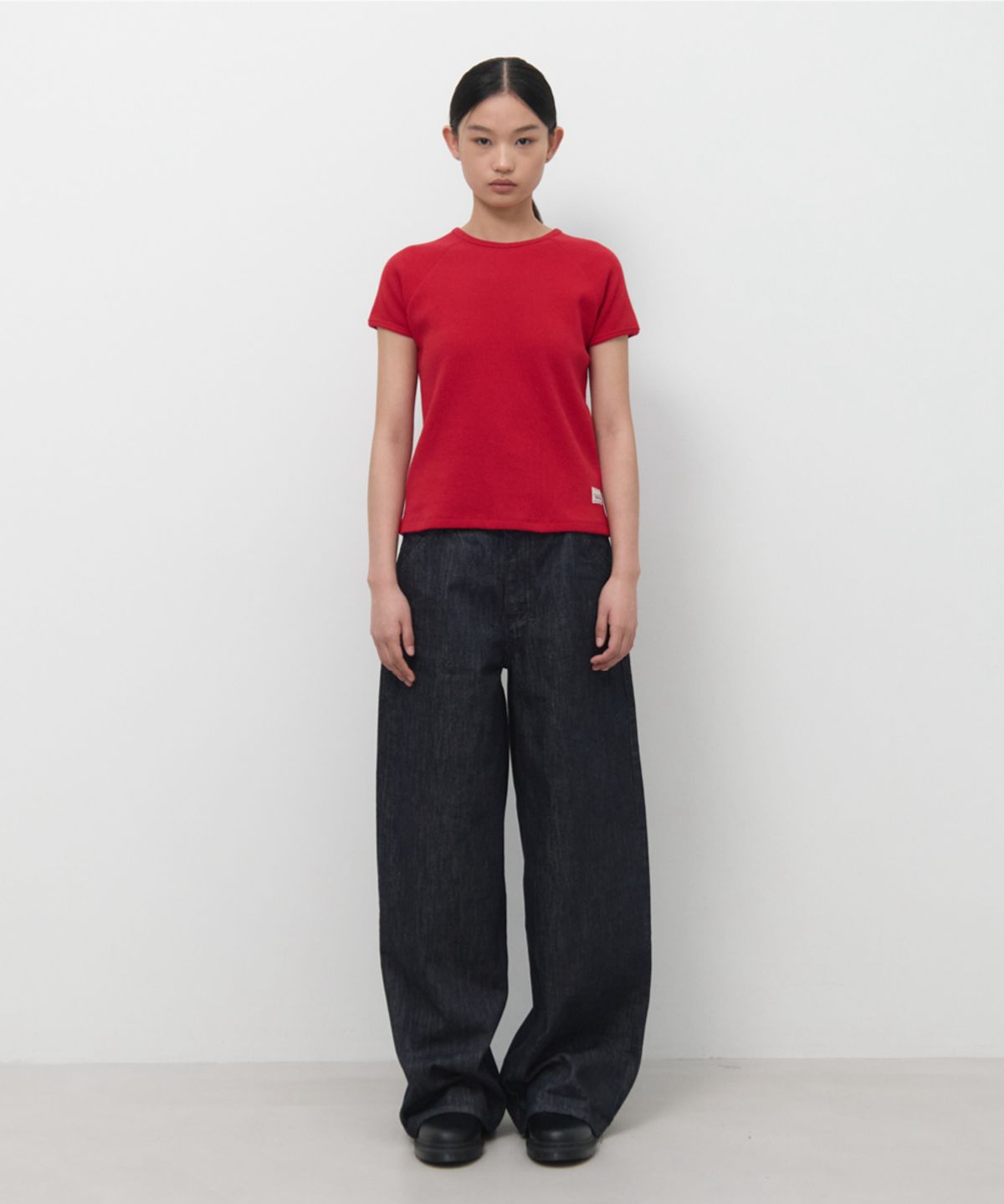 지비에이치 어패럴(GBH APPAREL) WIDE CINCH-BACK JEAN / INDIGO