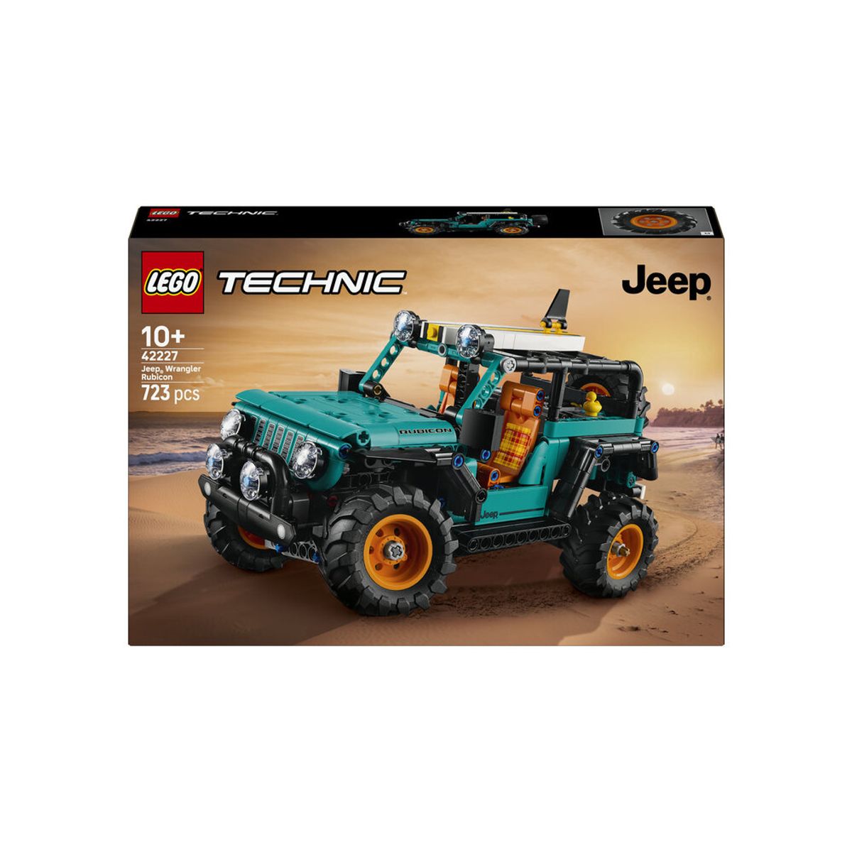 레고(LEGO) 레고 테크닉 42227 Jeep® Wrangler Rubicon SUV [레고공식]