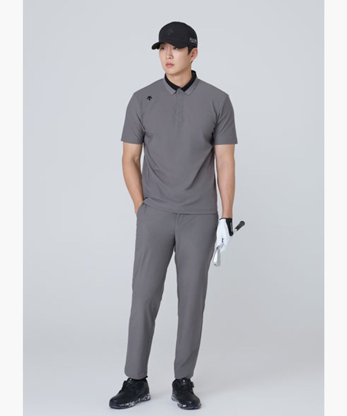 데상트 골프(DESCENTE GOLF) 남성 에어툴 테이퍼드 팬츠  DR11MFPT33