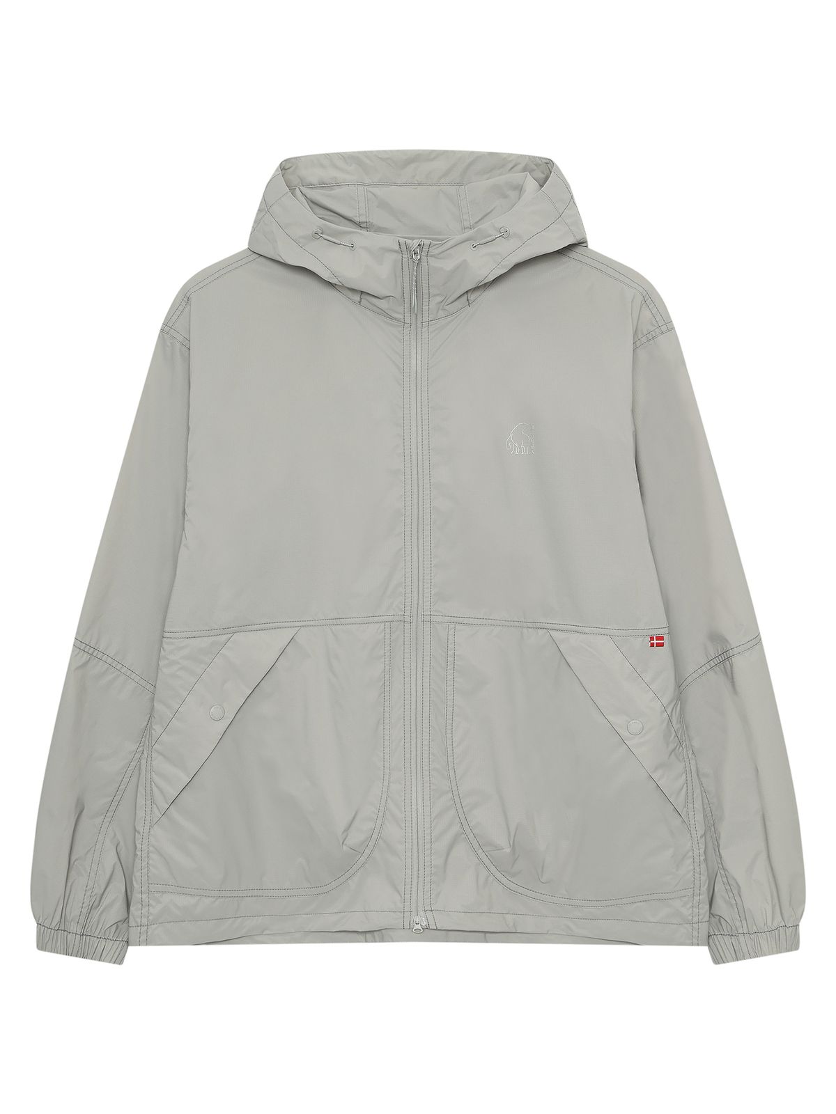 노르디스크(NORDISK) 로프텐 경량 립스탑 자켓 - M_SHIMMER GREY
