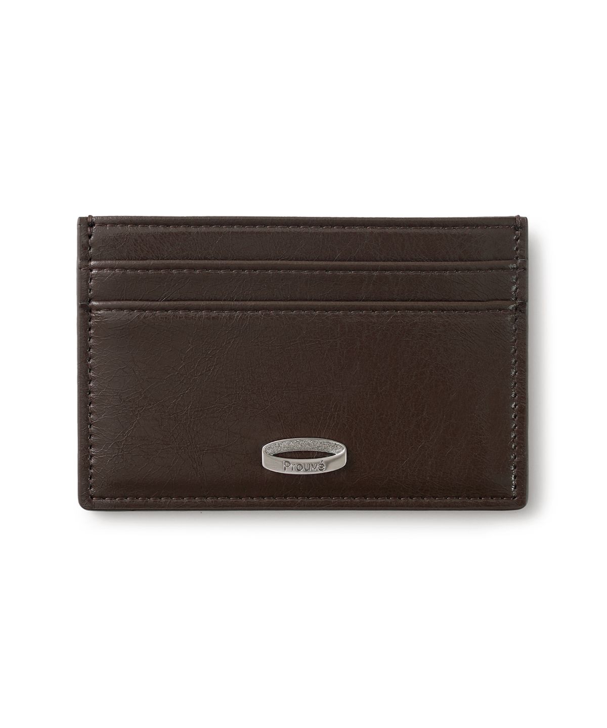 프루베(PROUVE) PR CARD HOLDER - DARK BROWN