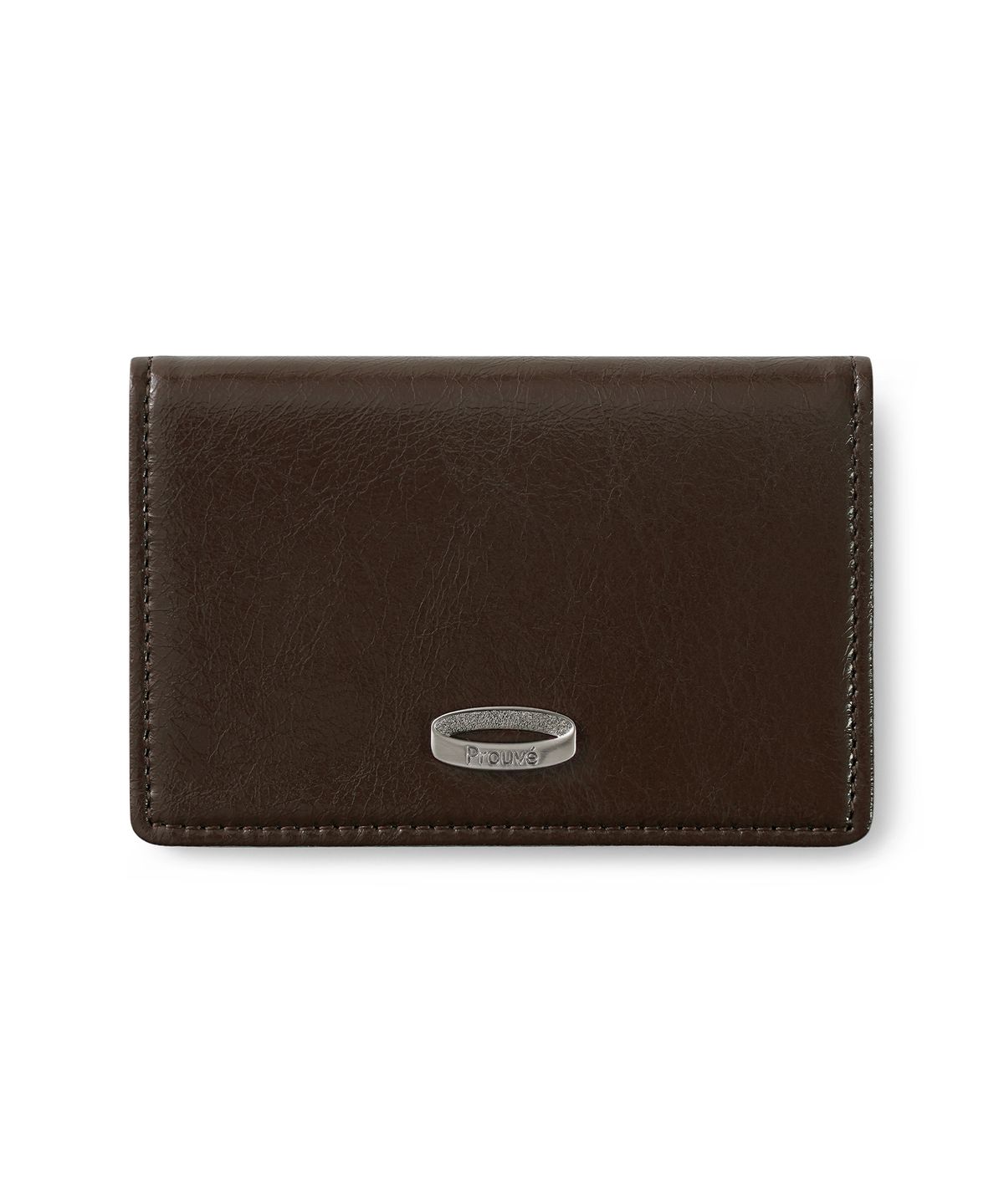 프루베(PROUVE) PR CARD CASE  - DARK BROWN