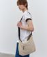 패커블 숄더 백 M Light Beige