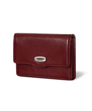 PR ACCORDION WALLET - BURGUNDY
