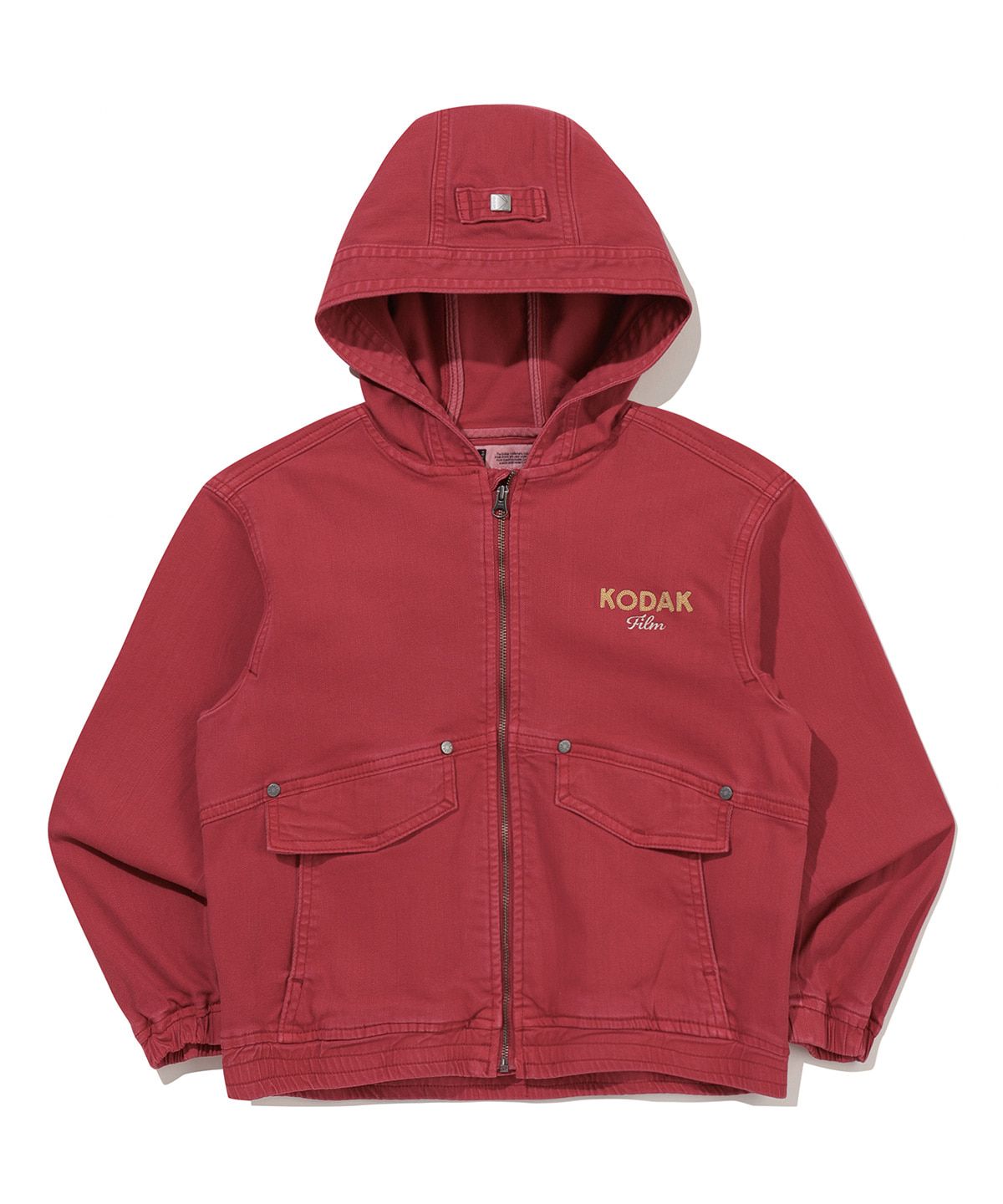 코닥 키즈(KODAK KIDS) RGB 데님 후드 자켓 키즈 RED