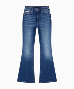 여성 하이라이즈 플레어 데님 47F688G 3N9