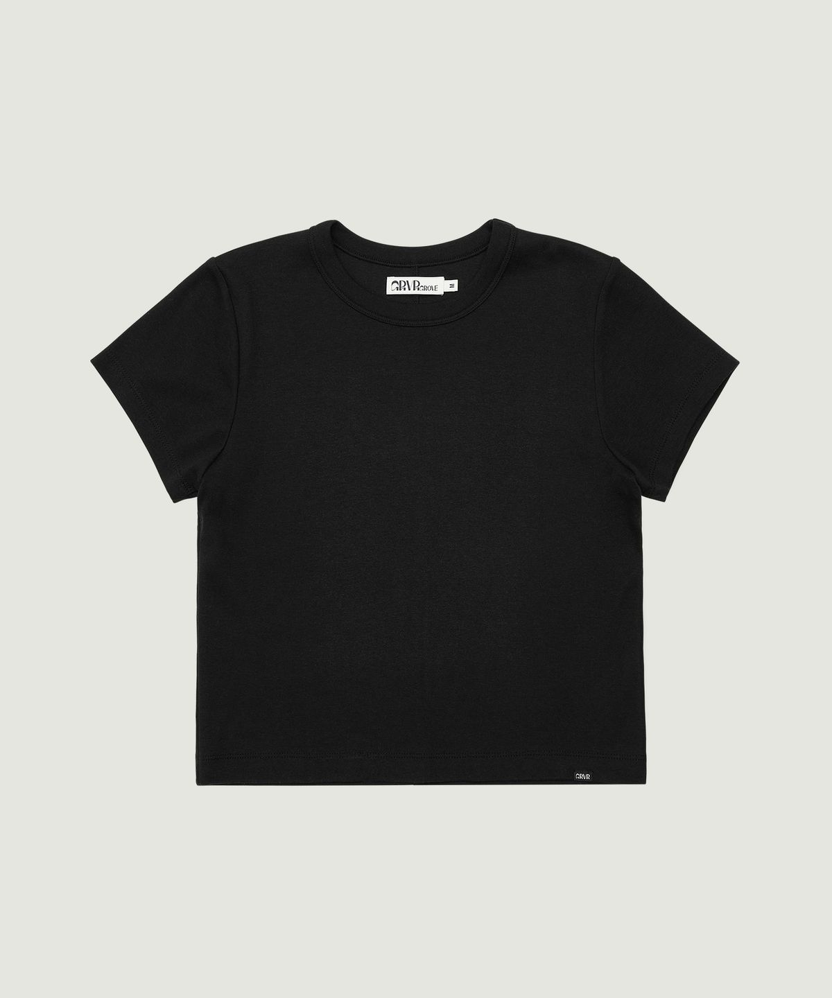 그로브(GROVE) CLEAN T-SHIRT (BLACK)