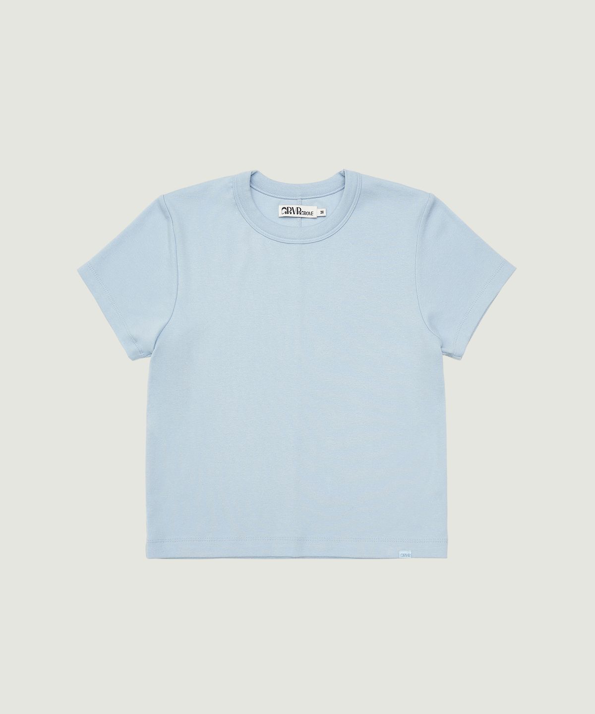 그로브(GROVE) CLEAN T-SHIRT (LIGHT BLUE)