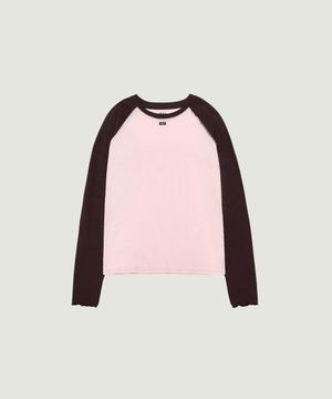 SOMA RAGLAN L/S T-SHIRT (PINK)