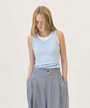 NINA SLEEVELESS (LIGHT BLUE)