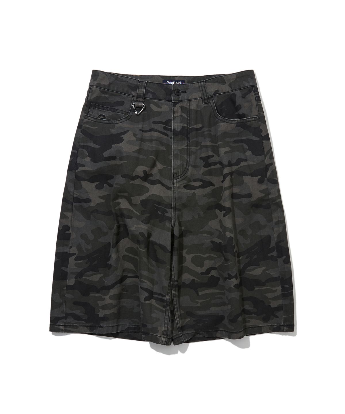 펜필드(PENFIELD) 카모 버뮤다 팬츠 블랙_FS2WP21U
