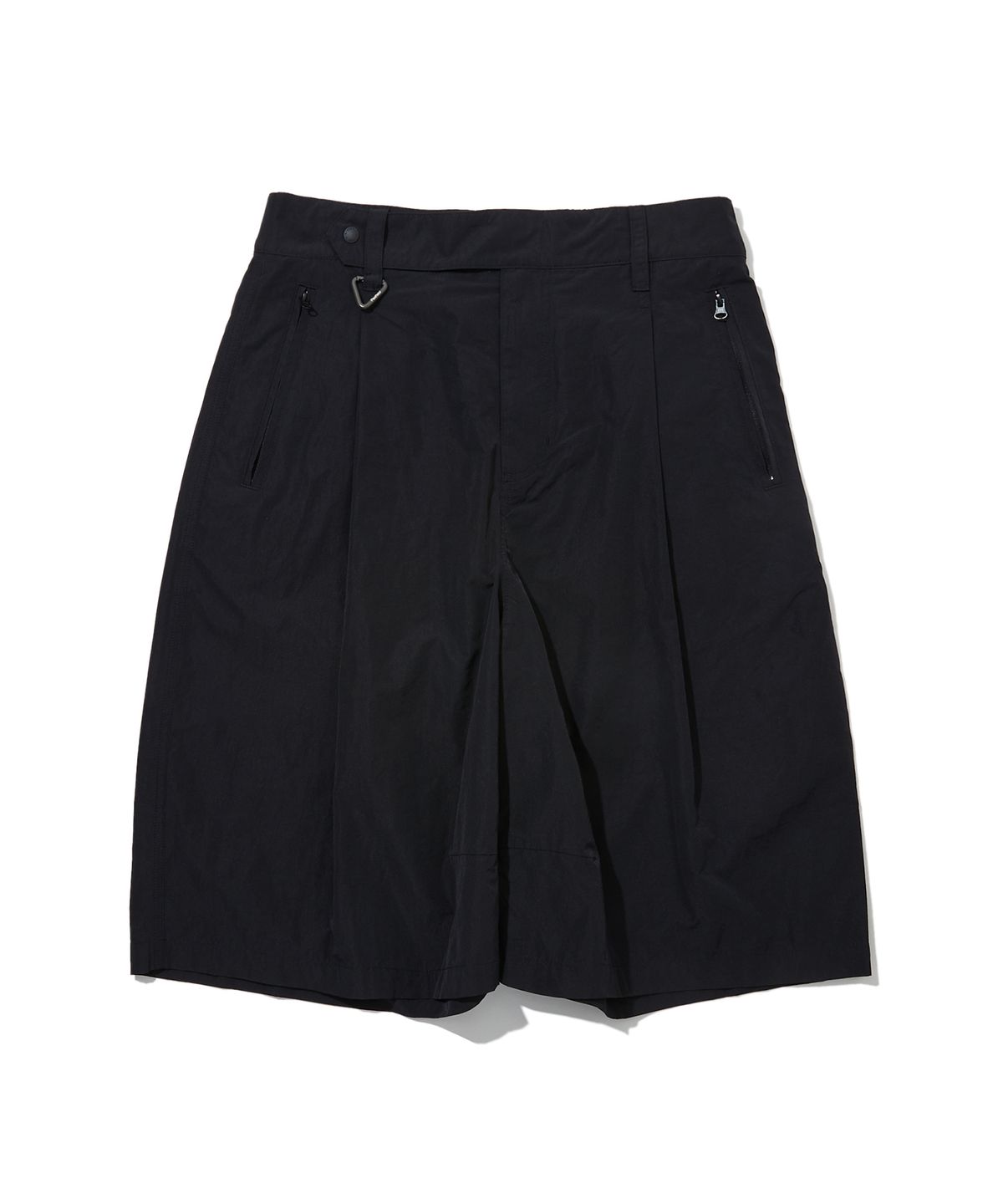 펜필드(PENFIELD) CN 커브드 원턱 버뮤다 팬츠 블랙_FS2WP02U