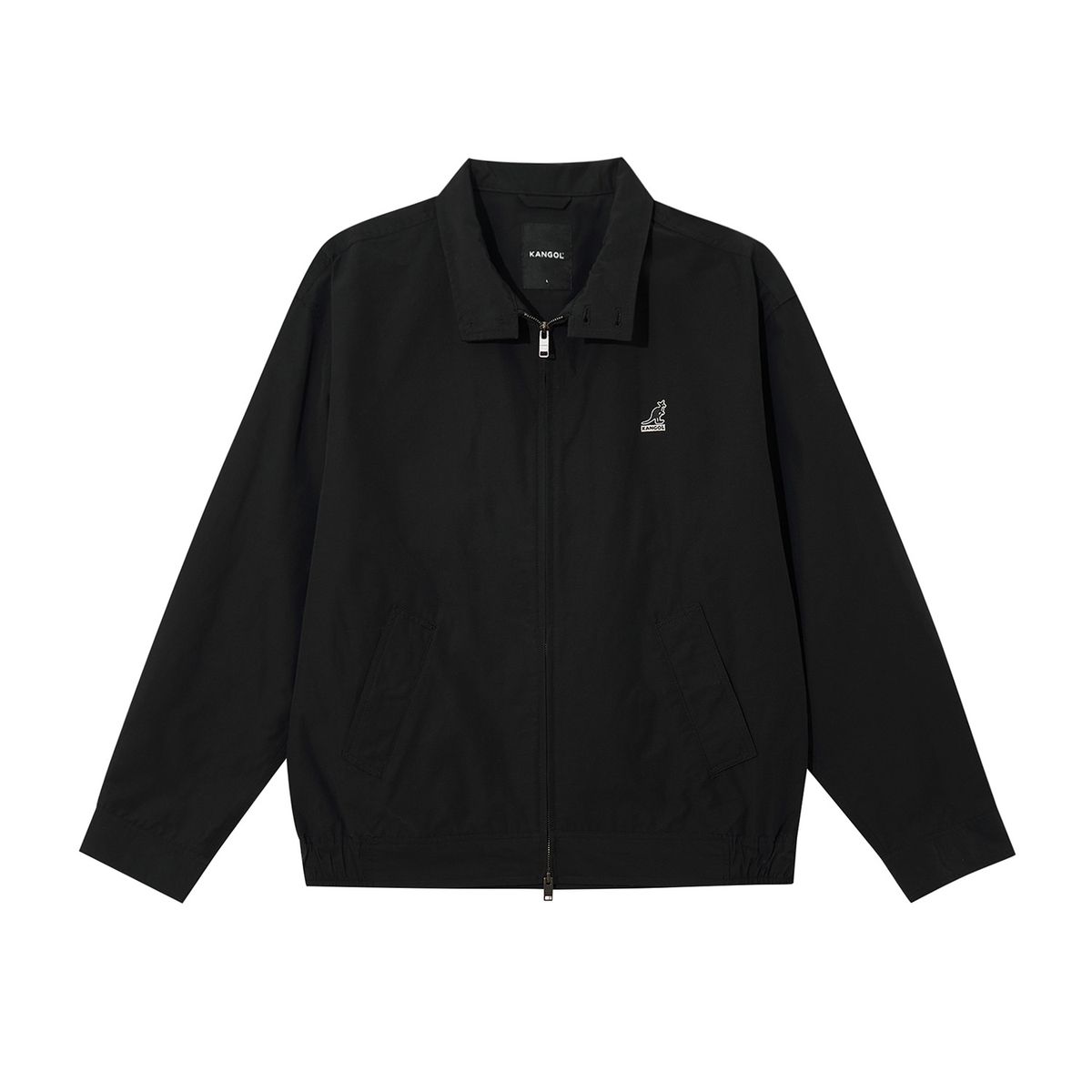 캉골(KANGOL) 스탠드칼라 해링턴 자켓 8559 블랙