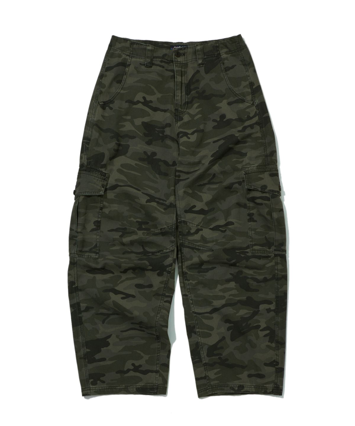 펜필드(PENFIELD) 카모 카고 배럴 트라우저 올리브_FS2WP06U