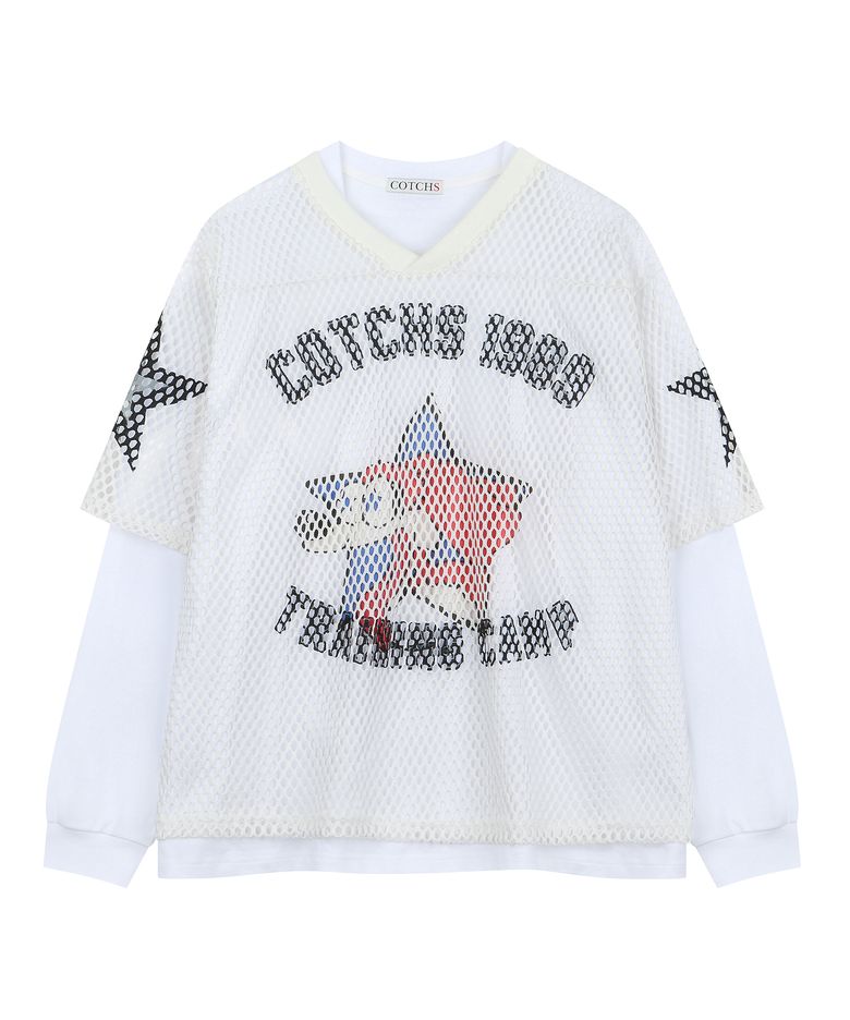 COTCHS CREW LAYERED TOP