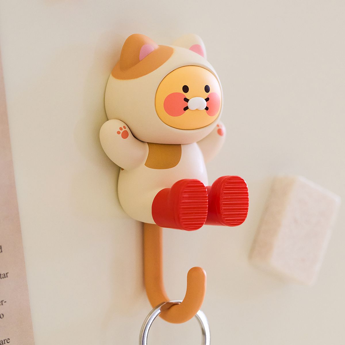 카카오프렌즈(KAKAO FRIENDS) 냥냥 마그넷 멀티 후크_춘식이